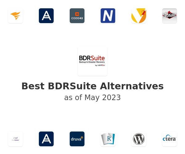 Best BDRSuite Alternatives
