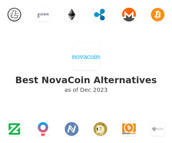Best NovaCoin Alternatives