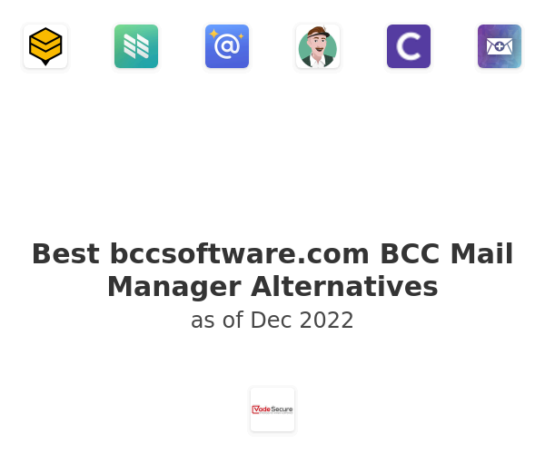 Best bccsoftware.com BCC Mail Manager Alternatives