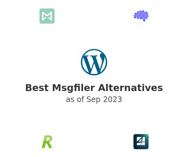 Best Msgfiler Alternatives