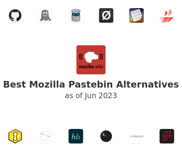 Best Mozilla Pastebin Alternatives