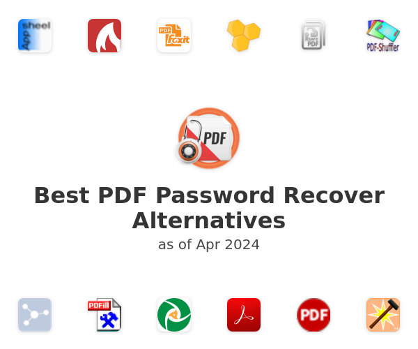 Best PDF Password Recover Alternatives