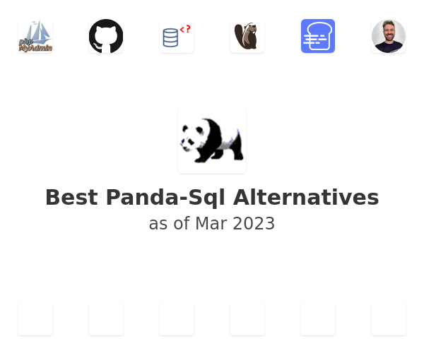 Best Panda-Sql Alternatives