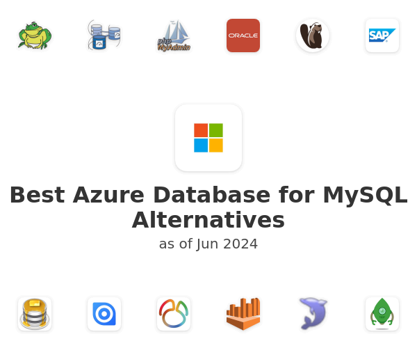 Best Azure Database for MySQL Alternatives