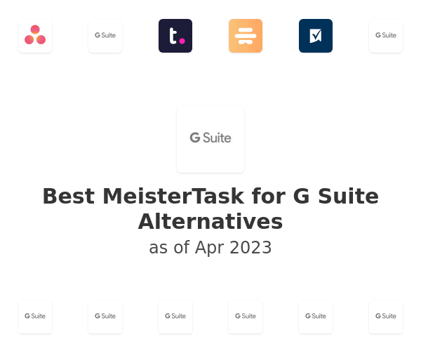 Best MeisterTask for G Suite Alternatives