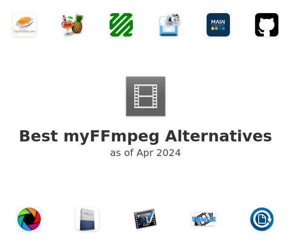 Best myFFmpeg Alternatives
