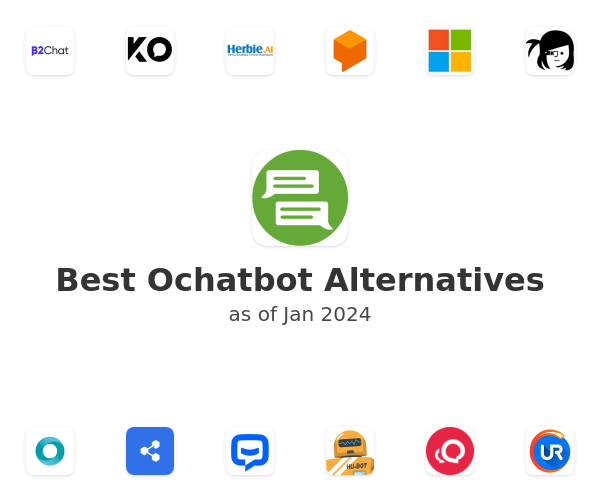 Best Ochatbot Alternatives