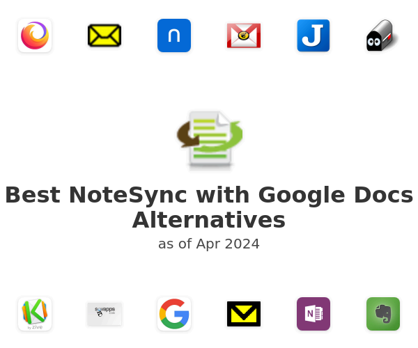 Best NoteSync with Google Docs Alternatives