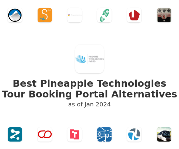 Best Pineapple Technologies Tour Booking Portal Alternatives