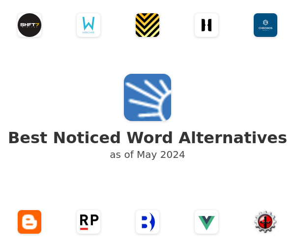 Best Noticed Word Alternatives
