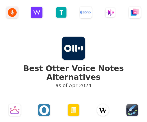 Best Otter Voice Notes Alternatives