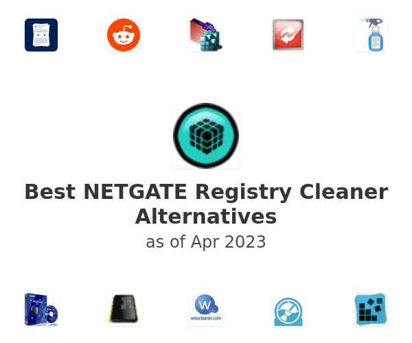 Best NETGATE Registry Cleaner Alternatives