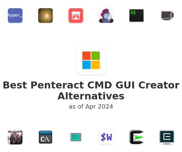 Best Penteract CMD GUI Creator Alternatives
