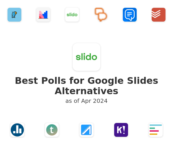 Best Polls for Google Slides Alternatives