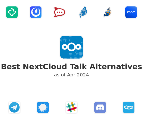 Best NextCloud Talk Alternatives