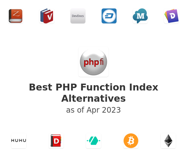 Best PHP Function Index Alternatives