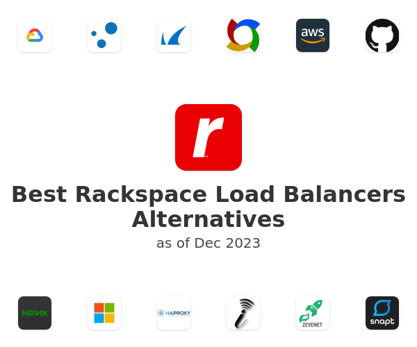 Best Rackspace Load Balancers Alternatives