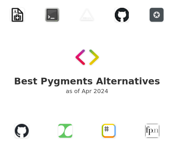 Best Pygments Alternatives
