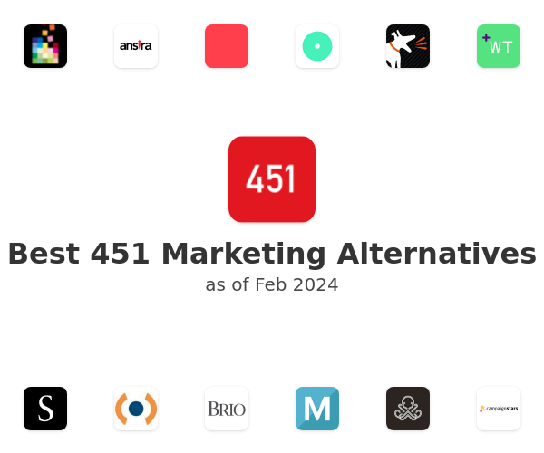 Best 451 Marketing Alternatives