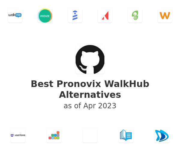 Best Pronovix WalkHub Alternatives