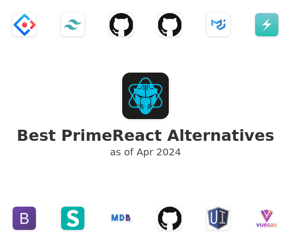 Best PrimeReact Alternatives