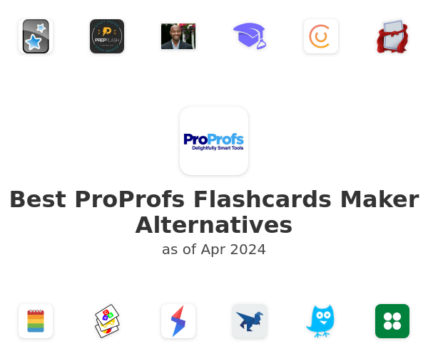 Best ProProfs Flashcards Maker Alternatives