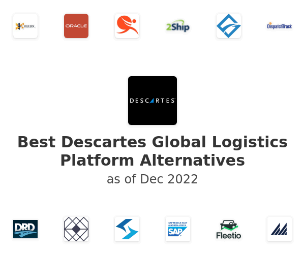 Best Descartes Global Logistics Platform Alternatives
