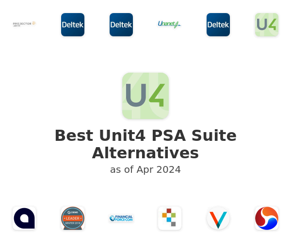 Best Unit4 PSA Suite Alternatives