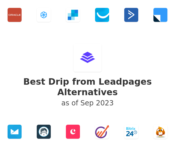 Best Drip from Leadpages Alternatives