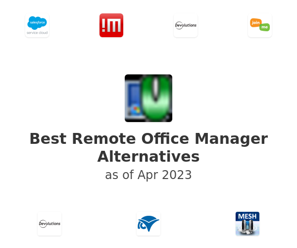 Best Remote Office Manager Alternatives