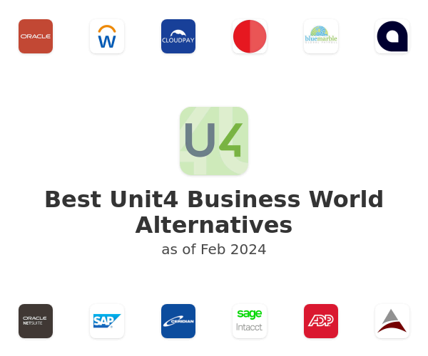 Best Unit4 Business World Alternatives