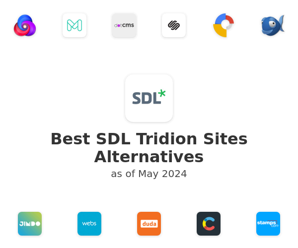 Best SDL Tridion Sites Alternatives