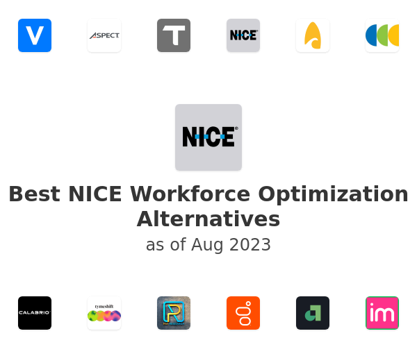 Best NICE Workforce Optimization Alternatives