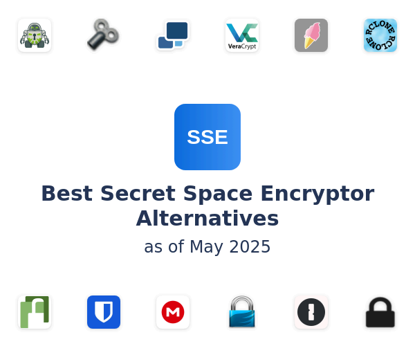 Best Secret Space Encryptor Alternatives