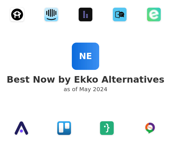 Best Now by Ekko Alternatives