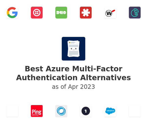 Best Azure Multi-Factor Authentication Alternatives