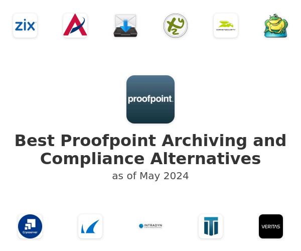 Best Proofpoint Archiving and Compliance Alternatives