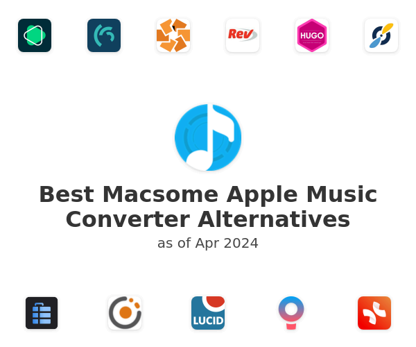 Best Macsome Apple Music Converter Alternatives