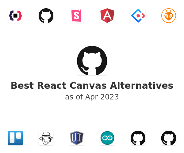 Best React Canvas Alternatives