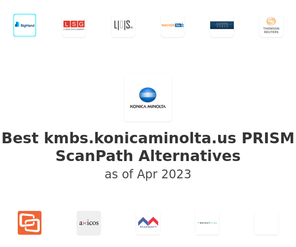 Best kmbs.konicaminolta.us PRISM ScanPath Alternatives