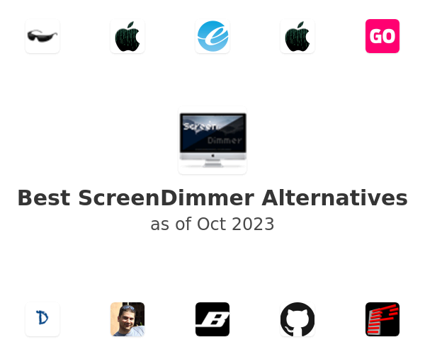 Best ScreenDimmer Alternatives