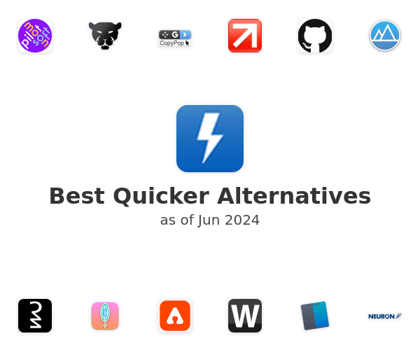 Best Quicker Alternatives