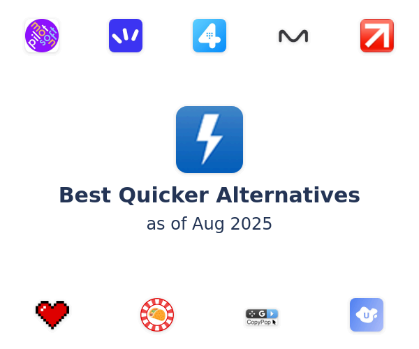 Best Quicker Alternatives