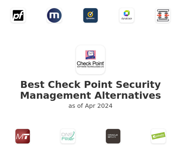 Best Check Point Security Management Alternatives