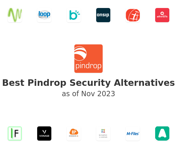 Best Pindrop Security Alternatives