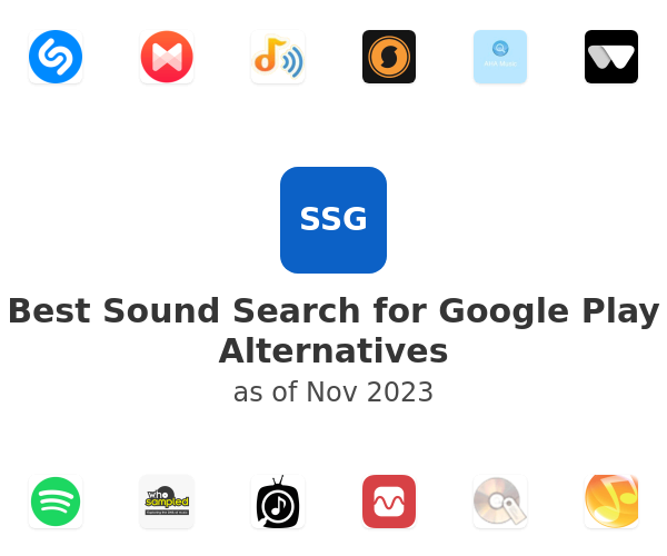 Best Sound Search for Google Play Alternatives