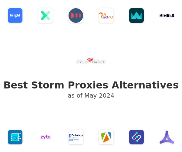 Best Storm Proxies Alternatives