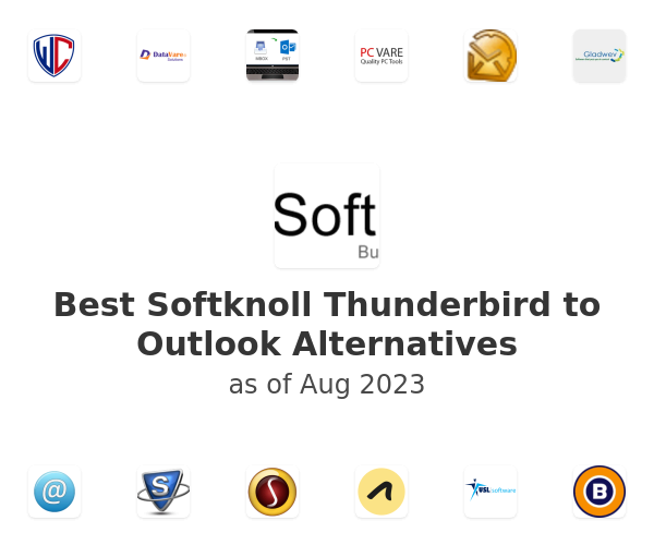 Best Softknoll Thunderbird to Outlook Alternatives