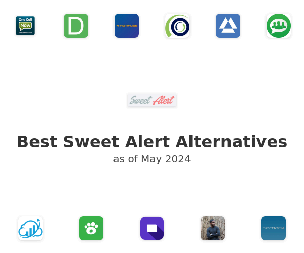 Best Sweet Alert Alternatives
