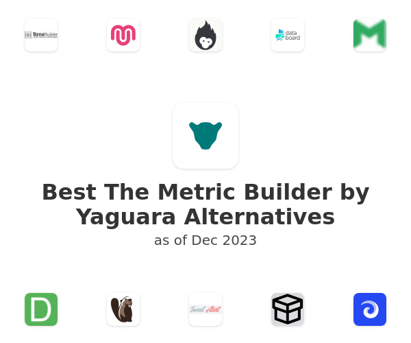 Best The Metric Builder by Yaguara Alternatives